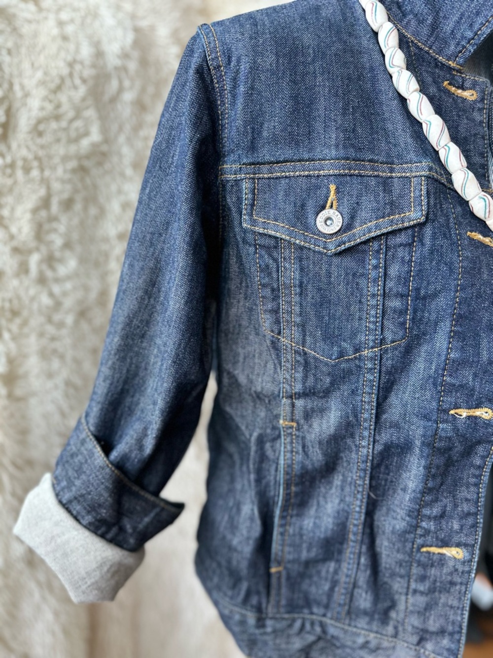 Eddie Bauer Classic Indigo Wash Denim Jacket